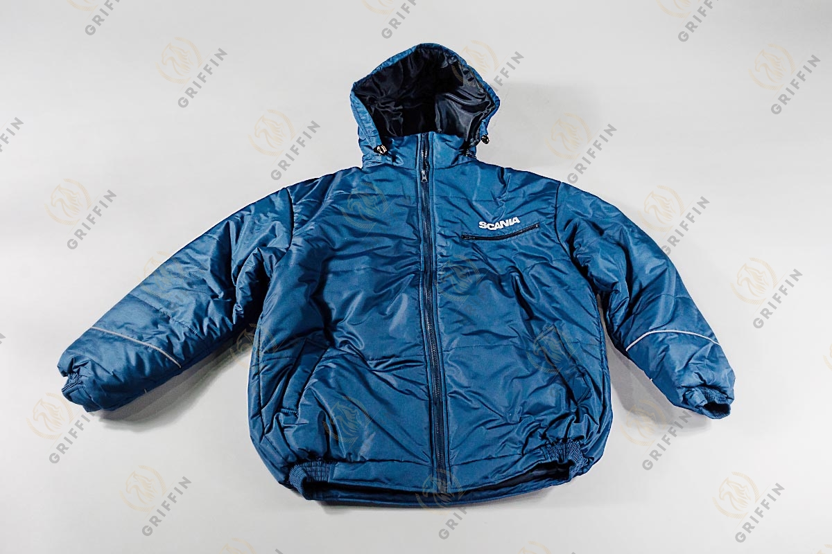 21171 Куртка мужская утепленная с логотипом Scania (52-54 р./182-188, синий)