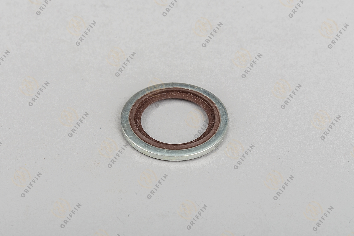 40687 Уплотнительное кольцо (металл+резина) 22,7*30*2