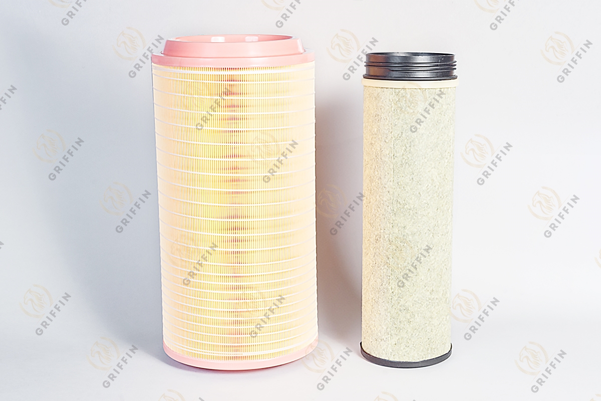 TZ1130882 Фильтрующий элемент воздушный основной + вставка Sitrak