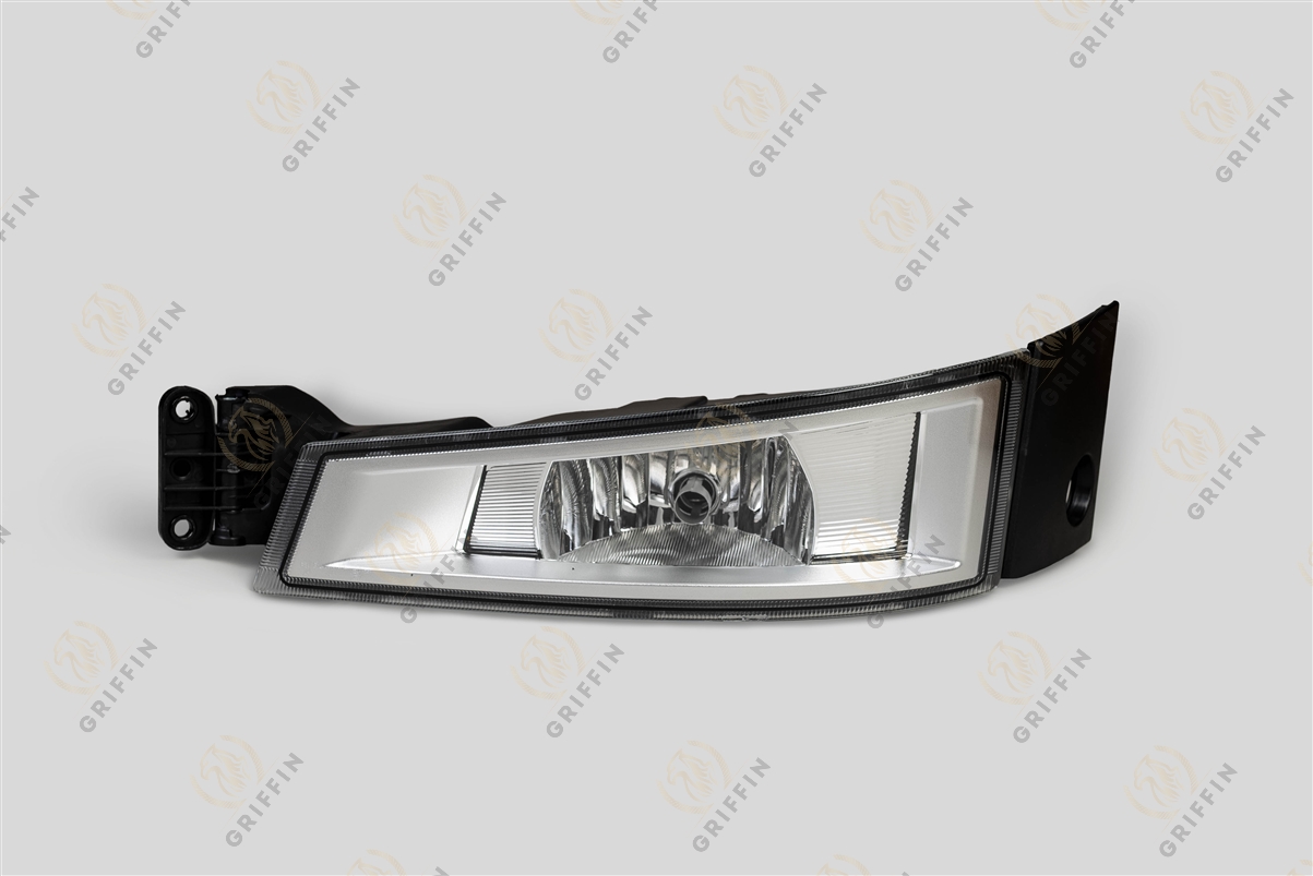 GK129803 Стекло п/т фары (PC) левое V FH/FM 4V (e-mark) Volvo