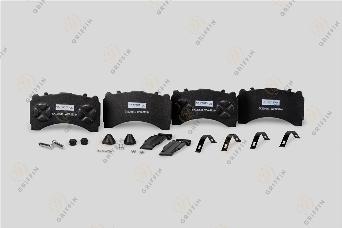 Колодки тормозные WVA 29244/29245 207.6*113.7*30/35 Knorr SL7 10 (с установочным комплектом)