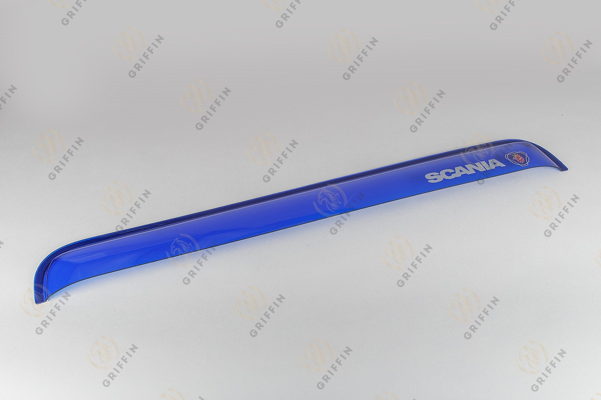 10560 Дефлектор прямой (комплект 2 шт.) накладка, синий