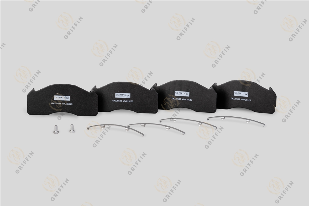 Колодки тормозные WVA 29125/29277 249.6*111.2*29.2 MERITOR D-DUCO (с установочным комплектом)