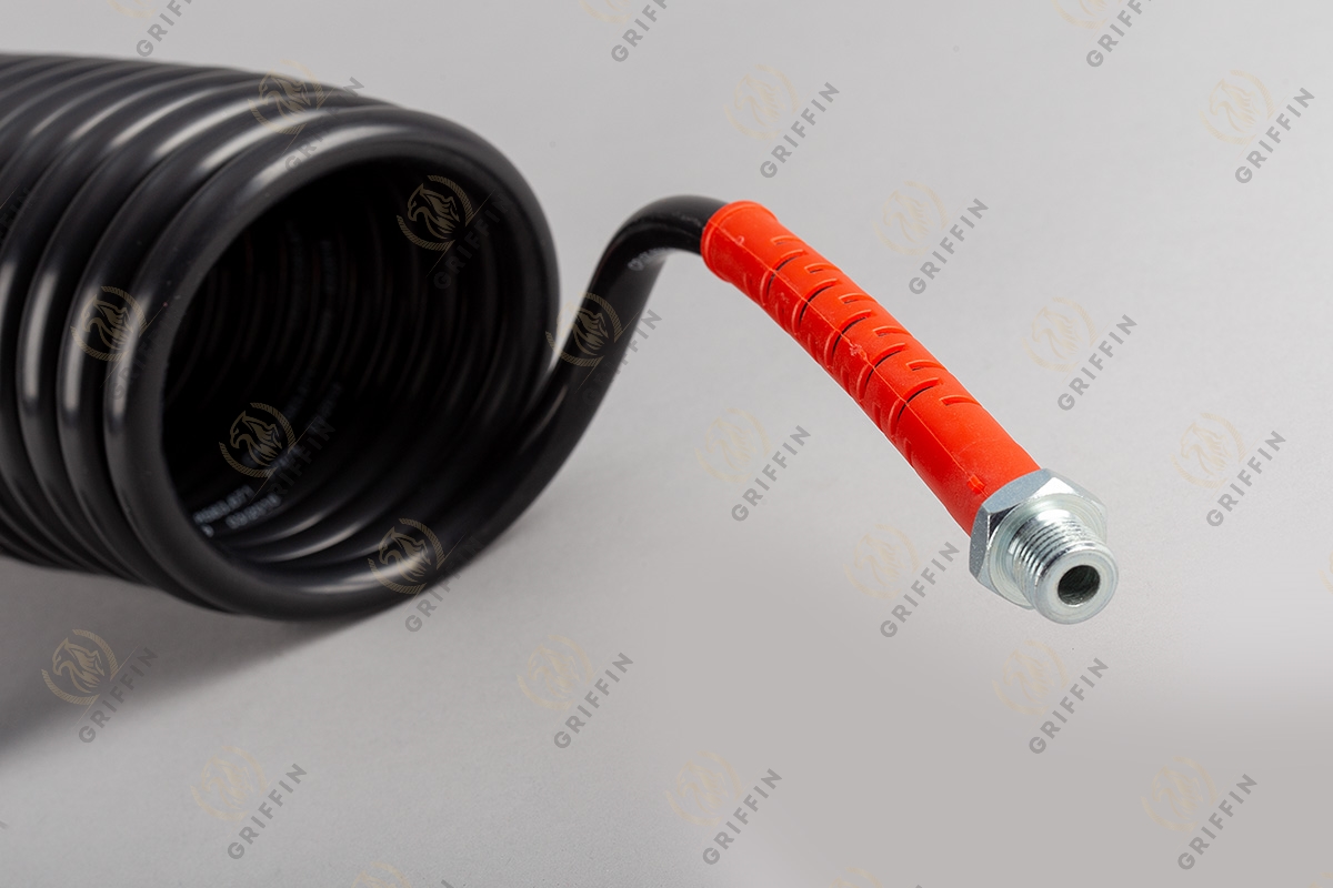 1.21671 Воздушный спиральный шланг M16 L=4500мм (Красный)