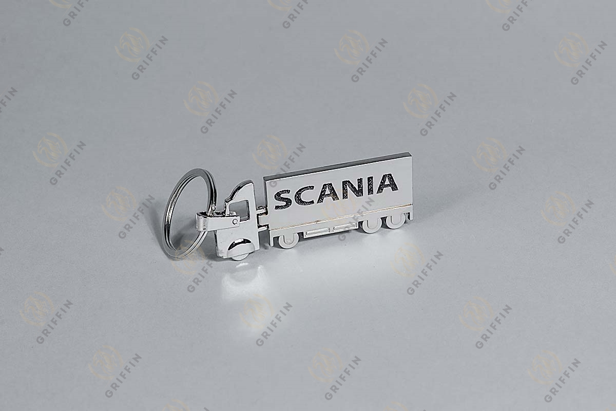 0054 Брелок Scania (металл)