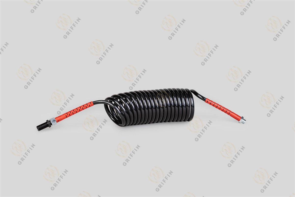 096.1064 Воздушный спиральный шланг M16 L=4700мм (Красный)